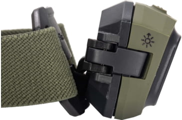 Image of Black Diamond Storm Ops 450 Headlamp, Dark Olive, One Size, BD6207313002ALL1