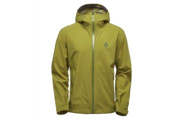 Image of Black Diamond StormLine Stretch Mens Rain Jackets, Cedar, Extra Small, APCDT0327XSM1
