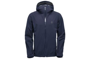 Image of Black Diamond Stormline Stretch Rain Shell Jacket - Men, Captain, Large, APCDT0413LRG1