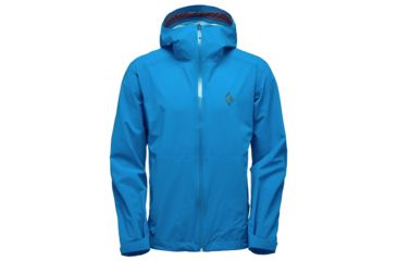 Image of Black Diamond Stormline Stretch Rain Shell Jacket - Men's, Kingfisher, Small, APCDT0426SML1