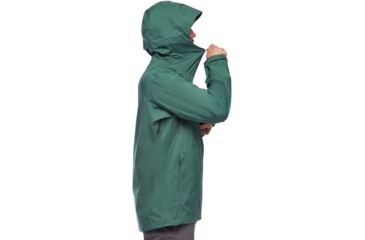 Image of Black Diamond Stormline Stretch Rain Shell Jacket - Mens, Raging Sea, Large, APCDT03028LRG1