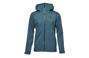 Image of Black Diamond Stormline Stretch Rain Shell - Mens, Creek Blue, Small, APCDT04064SML1
