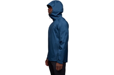 Image of Black Diamond Stormline Stretch Rain Shell - Mens, Indigo, Medium, APCDT04013MED1