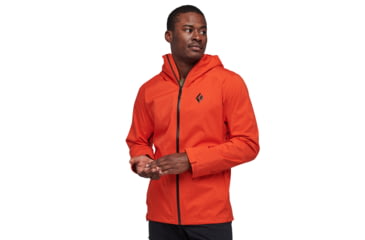Image of Black Diamond Stormline Stretch Rain Shell - Mens, Octane, Extra Large, APCDT08001XLG1