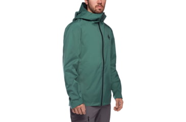 Image of Black Diamond Stormline Stretch Rain Shell - Mens, Raging Sea, Extra Small, APCDT03028XSM1