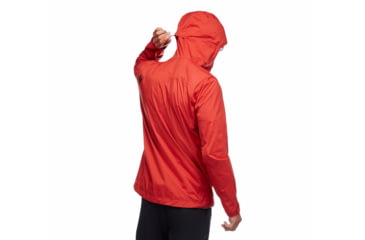 Image of Black Diamond Stormline Stretch Rain Shell - Mens, Red Rock, Extra Small, APCDT06019XSM1