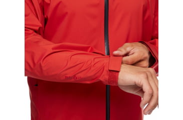 Image of Black Diamond Stormline Stretch Rain Shell - Mens, Red Rock, Extra Small, APCDT06019XSM1