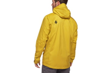 Image of Black Diamond StormLine Stretch Rain Shell - Mens, Sulphur, Extra Small, APCDT07006XSM1