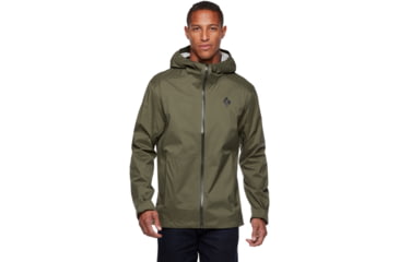 Image of Black Diamond Stormline Stretch Rain Shell - Mens, Tundra, Small, APCDT03010SML1