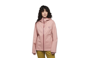 Image of Black Diamond StormLine Stretch Rain Shell - Womens, Chalk Pink, Extra Small, APM6976045XSM1