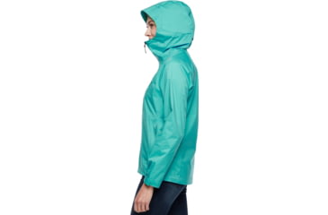 Image of Black Diamond StormLine Stretch Rain Shell - Womens, Dark Patina, Medium, APM6974050MED1