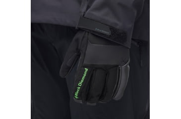 Image of Black Diamond Torque Gloves, Black, Small, BD8011480002SML1
