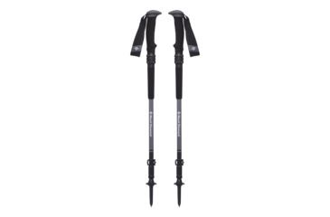 Image of Black Diamond Trail Pro Shock Trek Poles, Granite, BD1125021007ALL1