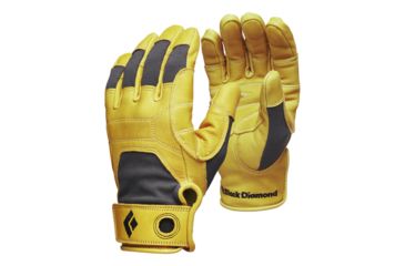 Image of Black Diamond Transition Climbing Gloves - Unisex, Natural, Small, BD8018497004SM 1