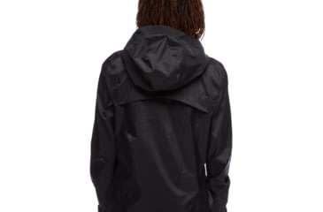 Image of Black Diamond Treeline Rain Shell - Womens, Black, Large, AP7450090002LRG1