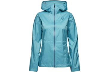Image of Black Diamond Treeline Rain Shell - Womens, Coastal Blue, Large, AP7450094054LRG1