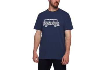 Image of Black Diamond Vantastic T-Shirt - Mens, Ink Blue, Small, AP7300464014SML1