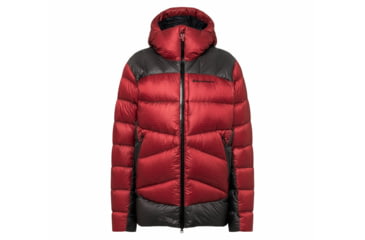 Image of Black Diamond Vision Down Parka - Mens, Dark Crimson/Anthracite, Small, AP7461209161SML1