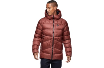 Image of Black Diamond Vision Down Parka - Mens, Dark Crimson, Extra Large, AP7461206003XLG1