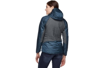 Image of Black Diamond Vision Hybrid Hoody - Womens, Azurite, Extra Small, AP7440464022XSM1