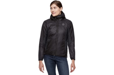 Image of Black Diamond Vision Hybrid Hoody - Womens, Black, Small, AP7440460002SML1