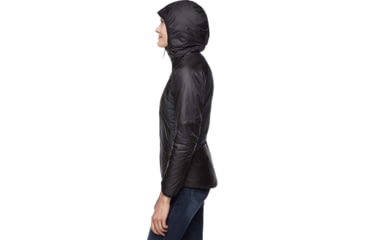 Image of Black Diamond Vision Hybrid Hoody - Womens, Black, Small, AP7440460002SML1