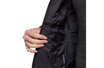 Image of Black Diamond Vision Hybrid Hoody - Womens, Black, Small, AP7440460002SML1