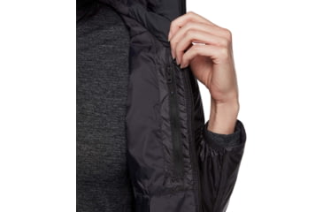 Image of Black Diamond Vision Hybrid Hoody - Womens, Black, Small, AP7440460002SML1