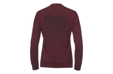 Image of Black Diamond W Ridge Logo Crew - Womens, Bordeaux, Large, AP7300336018LRG1