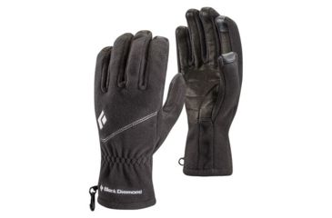 Image of Black Diamond Windweight Gloves - Womens, Black, Medium, BD801088BLAKMD-1