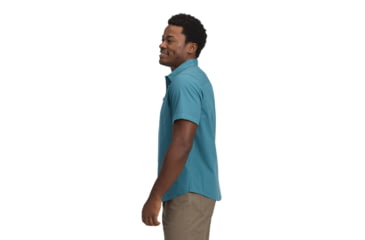Image of Black Diamond Wingate Short Sleeve Shirt - Mens, Creek Blue, Medium, AP7530114064MED1