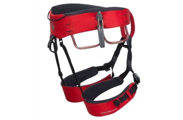 Image of DEMO, Black Diamond Xenos Climbing Harness, Fire Red BD651063FREDSM-1-DEMO