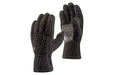 Image of Black Diamond YetiWeight Fleece Glove, Black, Large, BD801030BLAKLG-1