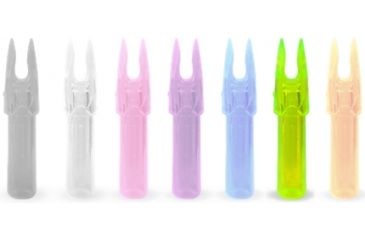Image of Black Eagle Arrows Standard Nock - Fluorescent Yellow - Dozen, Flo Yellow, Standard Arrow Diameter, Nock-0001