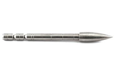 Image of Black Eagle Arrows X-Impact Adjustable Break-off Target Point 140 Grains - Dozen, Silver, 140 Grain-10 gr weight breaks XIMP-TPT-ADJ-140-0001