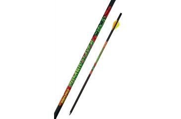 Image of Black Eagle Arrows Zombie Slayer Crossbow Fletched Arrows - .003in Half Dozen - 20in, Black, Yellow, Orange, 20in Zomb-Xbow-Fletched-0003