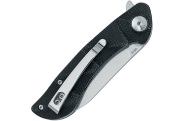 Image of Black Fox Dripper Linerlock Black Mic, BF771MB