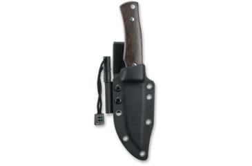 Image of Black Fox Explorer Fixed Blade Knife, 3.94in, 440C, Micarta Brown Handle, 02FX741