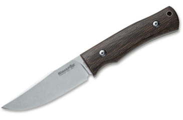 Image of Black Fox Explorer Fixed Blade Knife, 3.94in, 440C, Micarta Brown Handle, 02FX741