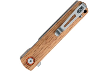 Image of Black Fox Spear Linerlock Zebrawood, BF783ZW