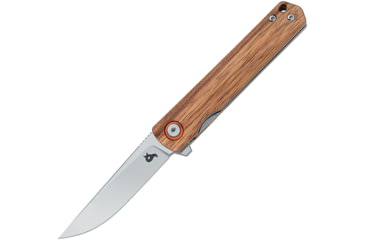 Image of Black Fox Spear Linerlock Zebrawood, BF783ZW
