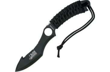 Image of Black Legion Fixed Blade Knife w/ Bottle Opener, 5.375in, Skeletonized Handle BV138