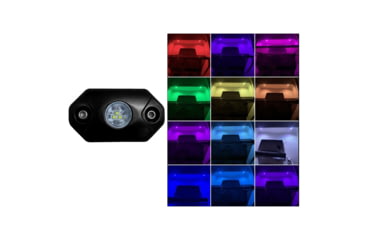 Image of Black Oak LED Rock Accent LED Light, Black Housing, RGB, RL-RGB