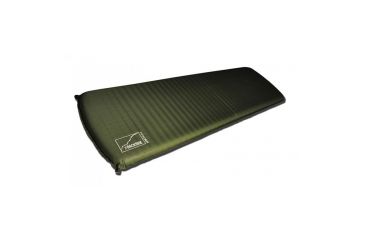 Image of Black Pine Sports Backside Litewave 72x25x2 Airmat, Green, Large, 20083