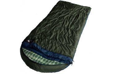 Image of Black Pine Sports Nitestar +20 Degree Sleeping Bag, Green, Large, 30000