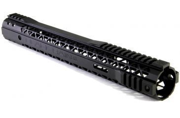 Image of Black Rain Ordnance 15in Mlok Handguard 5.56, Black, BRO-MLOK-15