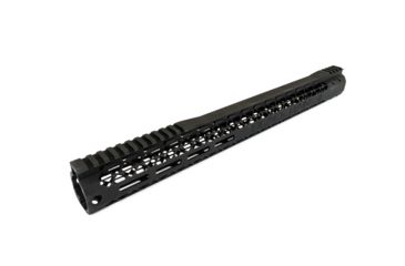 Image of Black Rain Ordnance 17.76in Slim Handguard 5.56, Black, BRO-SLM-1776