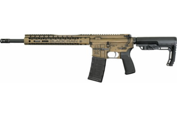 Image of Black Rain Ordnance Black Spec+ Semi-Auto Rifle, 223 Rem/5.56 NATO, 16in Barrel