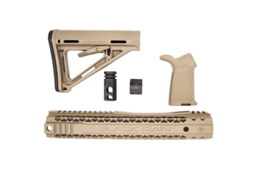 Image of Black Rain Ordnance Upgrade Kit 2 AR-15 Buttstocks, Flat Dark Earth, BRO-FDEUK2