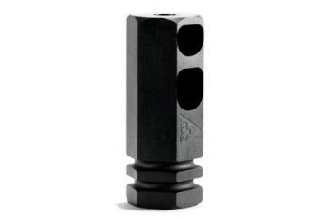 Image of Black Rain Ordnance Hexagonal Compensator .308, Black BRO-HCC-BLK-308